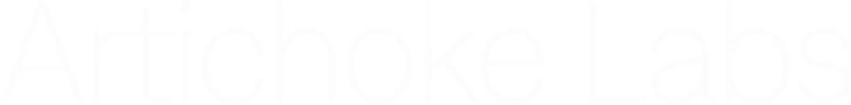 Artichoke Labs text logo